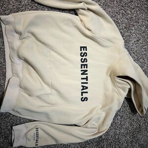 Fear of God Essentials Beige Sweatshirt